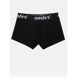 Čierne pánske boxerky Ombre Clothing vyobraziť