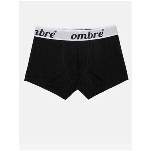 Čierne pánske boxerky Ombre Clothing vyobraziť