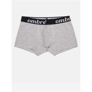 Sivé pánske boxerky Ombre Clothing vyobraziť