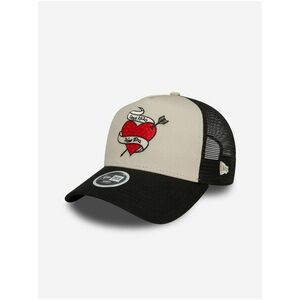 Čierno-béžová dámska šiltovka New Era 940W Af Trucker vyobraziť