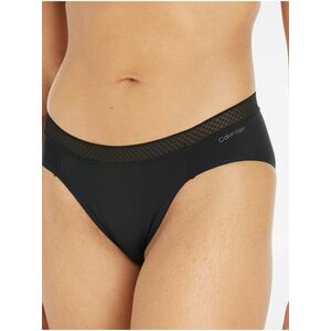 Čierne dámske nohavičky Calvin Klein Underwear Bikini Briefs Seductive Comfort vyobraziť