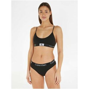 Čierna dámska podprsenka Calvin Klein Underwear Unlined Bralette vyobraziť