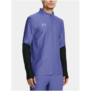 Fialová pánska športová mikina Under Armour UA M's Ch. Pre 1/4 Zip-PPL vyobraziť