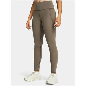 Hnedé dámske športové legíny Under Armour Meridian Legging-BRN vyobraziť