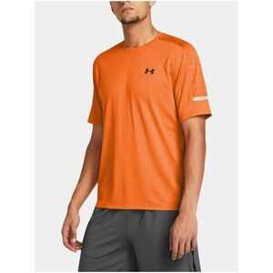 Oranžové pánske športové tričko Under Armour UA Tech Utility SS vyobraziť