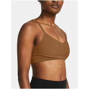 Hnedá dámska športová podprsenka Under Armour Meridian Rib Bralette vyobraziť