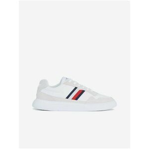 Biele pánske kožené tenisky Tommy Hilfiger Light Cupsole vyobraziť