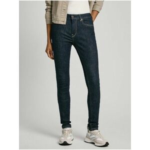 Tmavomodré dámske skinny fit džínsy Jeans Pepe Jeans vyobraziť