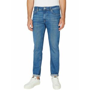 Modré pánské džínsy tapered fit Pepe Jeans vyobraziť