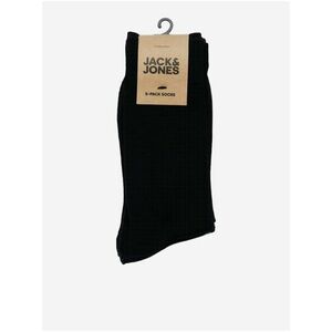 Sada piatich párov pánskych ponožiek Jack & Jones Basic vyobraziť