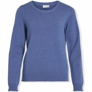 Svetre Vila Noos Ril O-Neck L/S - Bijou Blue vyobraziť