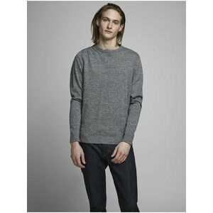 Tmavomodrý basic sveter Jack & Jones Basic vyobraziť