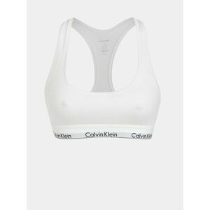 Biela podprsenka Calvin Klein Underwear vyobraziť