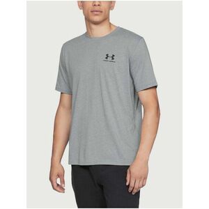 Šedé športové tričko Under Armour UA M SPORTSTYLE LC SS vyobraziť