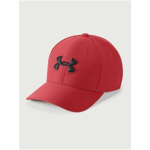 Červená dětská kšiltovka Blitzing Under Armour vyobraziť