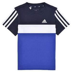 Tričká s krátkym rukávom adidas Tiberio 3-Stripes Colorblock Cotton T-Shirt vyobraziť