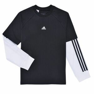 Tričká s dlhým rukávom adidas Street Jam 2-in-1 Long Sleeve Long-Sleeve Top vyobraziť