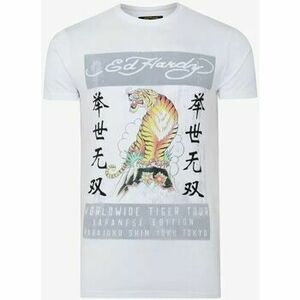 Tričká s krátkym rukávom Ed Hardy Mt-tiger t-shirt vyobraziť