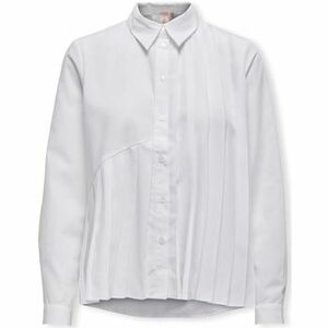 Blúzka Only Willow Shirt - Bright White vyobraziť