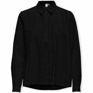 Blúzka Only Willow Shirt - Black vyobraziť