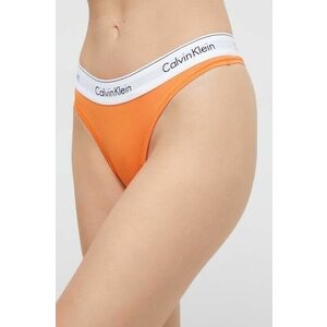 Tangá Calvin Klein Underwear oranžová farba, 0000F3786E vyobraziť