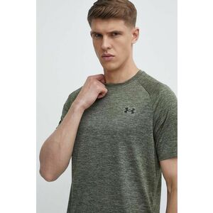 Tréningové tričko Under Armour zelená farba, jednofarebné, 1326413 vyobraziť