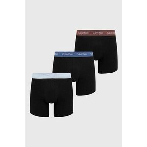 Boxerky Calvin Klein Underwear 3-pak pánske, čierna farba, 000NB1770A vyobraziť