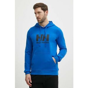 Bavlnená mikina Helly Hansen HH LOGO HOODIE pánska, s kapucňou, s nášivkou, 33977 vyobraziť