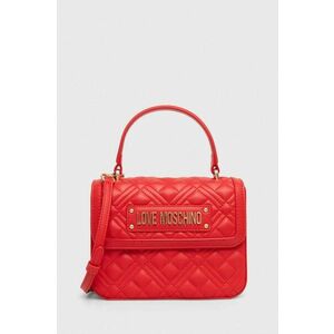 Červená dámska crossbody kabelka Love Moschino vyobraziť