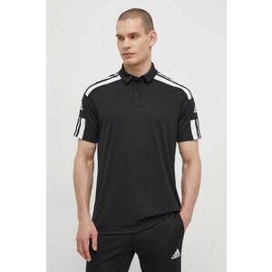 Tréningová polokošeľa adidas Performance Squadra 21 čierna farba, s potlačou, GK9556 vyobraziť