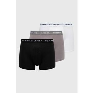 Boxerky Tommy Hilfiger (3-pak) pánske, čierna farba, UM0UM02204 vyobraziť