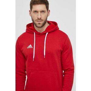 Mikina adidas Performance H57514 pánska, červená farba, jednofarebná, H57514 vyobraziť