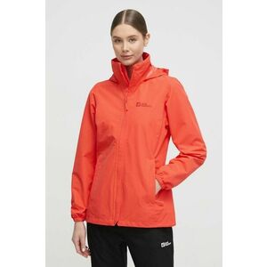 Turistická bunda Jack Wolfskin STORMY POINT 2L JKT červená farba, 1111202 vyobraziť