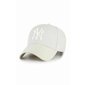 Šiltovka s prímesou vlny 47 brand MLB New York Yankees béžová farba, s nášivkou, B-MVPSP17WBP-BNG vyobraziť