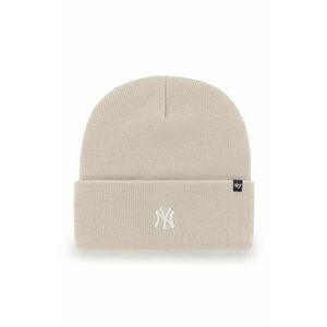 Čiapka 47 brand Mlb New York Yankees béžová farba, B-BRNCK17ACE-BN vyobraziť