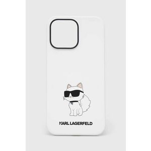 Puzdro na mobil Karl Lagerfeld iPhone 14 Pro Max 6, 7'' biela farba vyobraziť