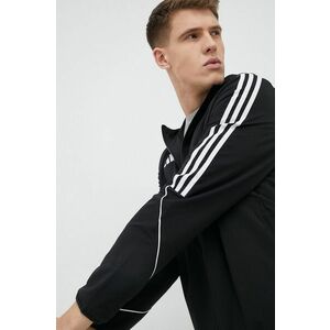 Tréningová bunda adidas Performance Tiro 23 čierna farba, prechodná vyobraziť