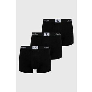 Boxerky Calvin Klein Underwear 3-pak pánske, čierna farba, 000NB3528A vyobraziť