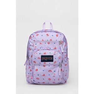 Ruksak Jansport fialová farba, veľký, vzorovaný vyobraziť