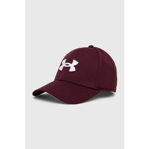 Šiltovka Under Armour bordová farba, s nášivkou, 1376700 vyobraziť