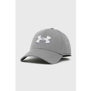 Šiltovka Under Armour šedá farba, s nášivkou, 1376700 vyobraziť