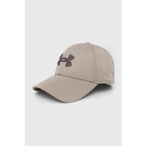 Šiltovka Under Armour béžová farba, s nášivkou, 1376700 vyobraziť