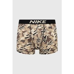 Boxerky Nike pánske, hnedá farba vyobraziť