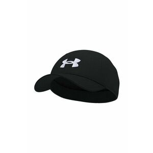 Detská baseballová čiapka Under Armour čierna farba, s potlačou vyobraziť