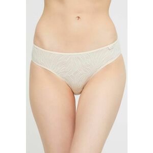 Nohavičky Calvin Klein Underwear béžová farba, 000QF6879E vyobraziť