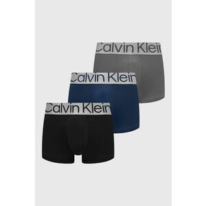 Boxerky Calvin Klein Underwear 3-pak pánske, tmavomodrá farba, 000NB3074A vyobraziť