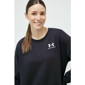 Mikina Under Armour 1373032-495, dámska, čierna farba, jednofarebná vyobraziť