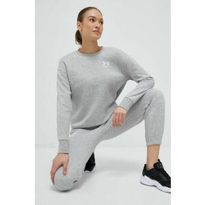 Mikina Under Armour 1373032-495, dámska, šedá farba, jednofarebná vyobraziť