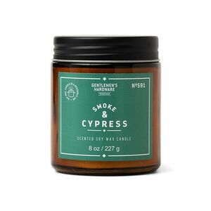 Voňavá sójová sviečka Gentelmen's Hardware Smoke & Cypress 227 g vyobraziť