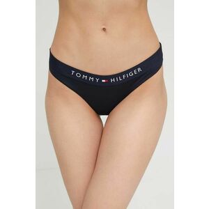 Brazílske plavkové nohavičky Tommy Hilfiger tmavomodrá farba vyobraziť